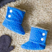 Babyschuhe nähen