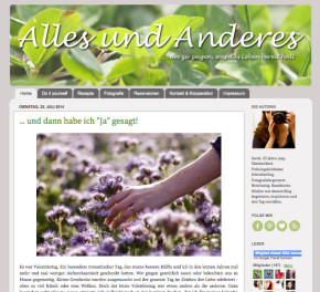 Alles und Anderes Blog
