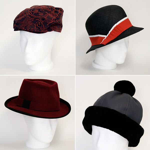Kopfstücke: Hüte, Mützen & Headpeaces