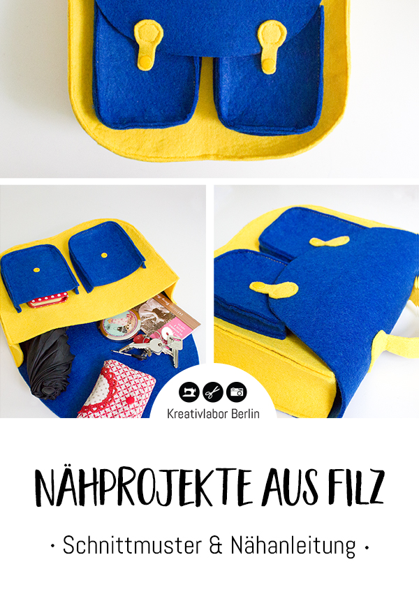 Schnittmuster & Nähanleitung 10 einfache Nähprojekte mit Filz