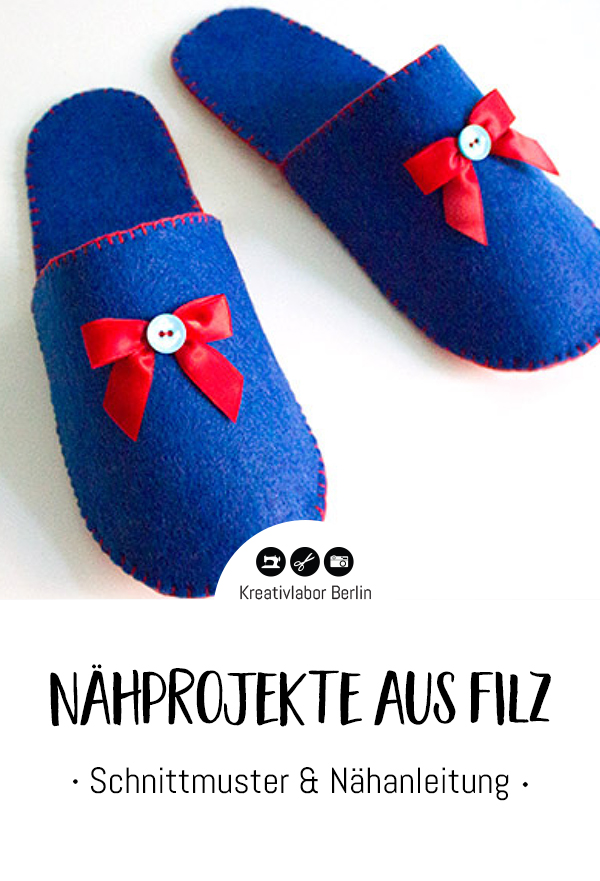 Schnittmuster & Nähanleitung 10 einfache Nähprojekte mit Filz