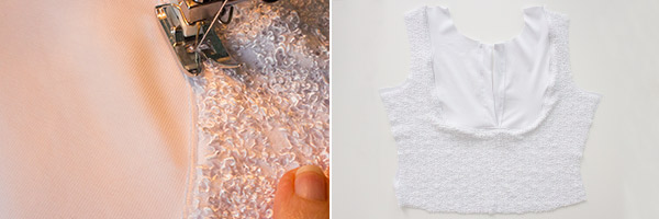 Nähanleitung Brautkleid