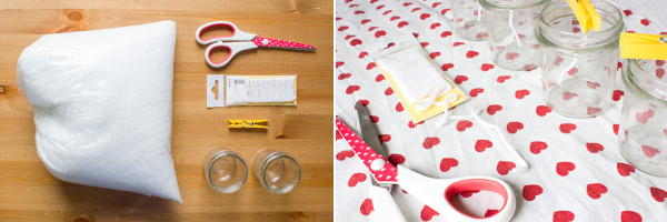 Hochzeits-DIY: Kerzen im Glas