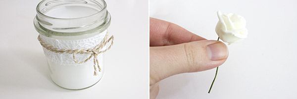 Hochzeits-DIY: Kerzen im Glas