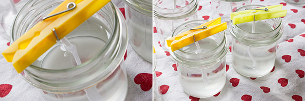 Hochzeits-DIY: Kerzen im Glas