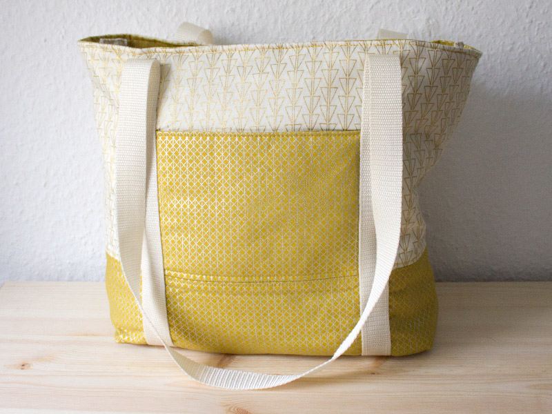 Handtasche "Svea" in Goldtönen