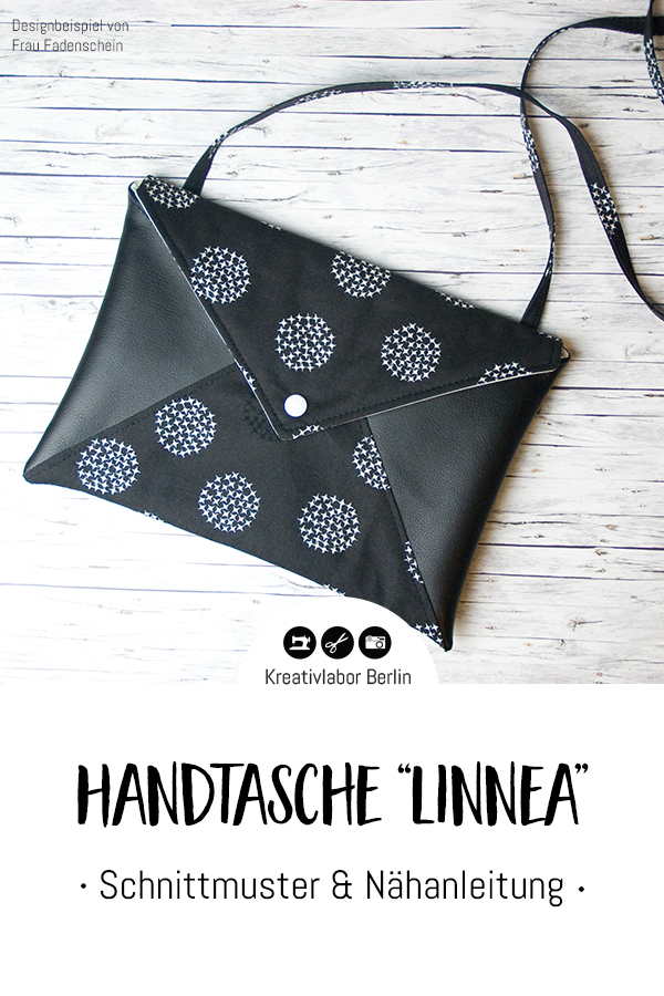 Schnittmuster & Nähanleitung Handtasche "Linnea"