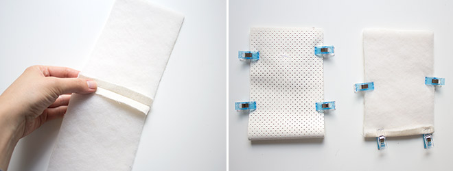 Kostenlose Nähanleitung: Handytasche "Agneta" als Braut-Version
