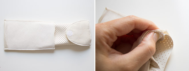 Kostenlose Nähanleitung: Handytasche "Agneta" als Braut-Version