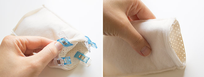 Kostenlose Nähanleitung: Handytasche "Agneta" als Braut-Version