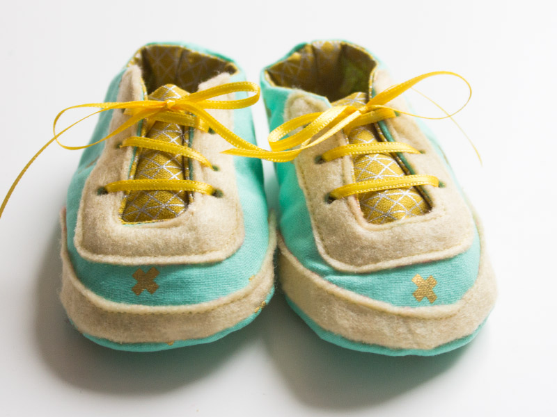 Süße Baby-Sneaker selber nähen