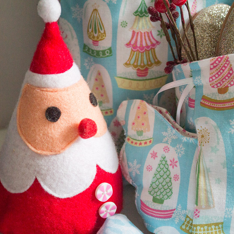 Wiederverwendbare Geschenkverpackungen zu Weihnachten
