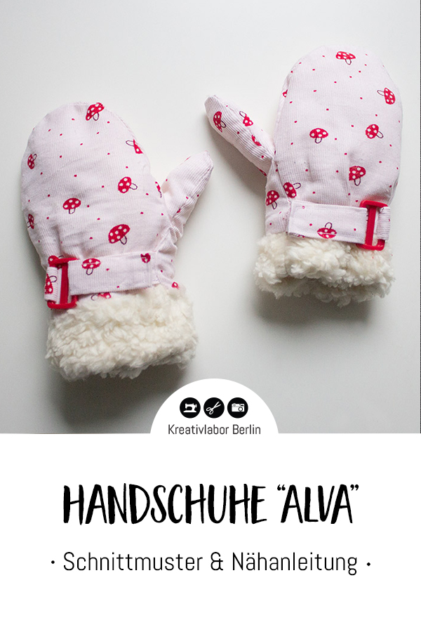 Schnittmuster & Nähanleitung Handschuhe "Alva" für Erwachsene & Kinder