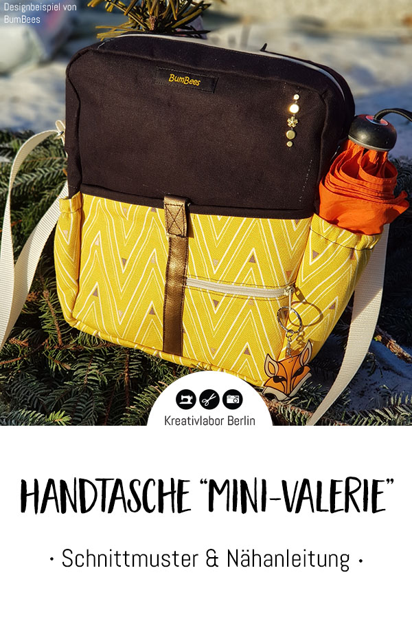 Schnittmuster & Nähanleitung Handtasche "Mini-Valerie"