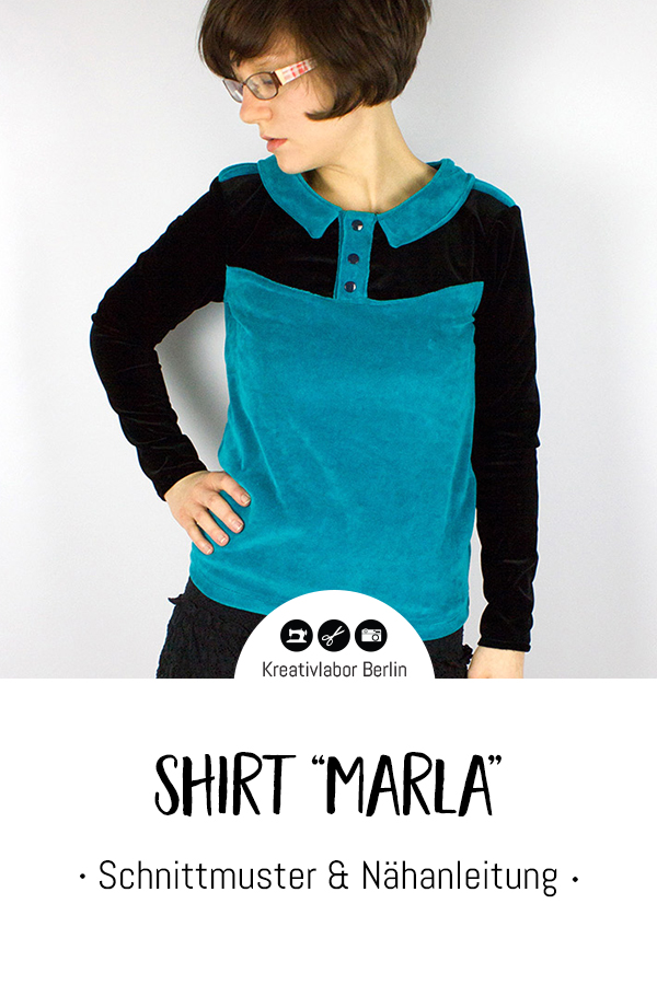 Schnittmuster & Nähanleitung Shirt "Marla"