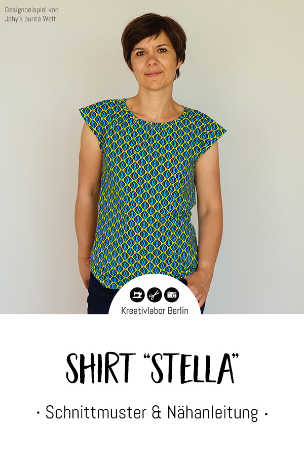 Schnittmuster & Nähanleitung Shirt "Stella"