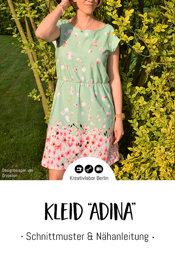Schnittmuster & Nähanleitung Kleid "Adina"