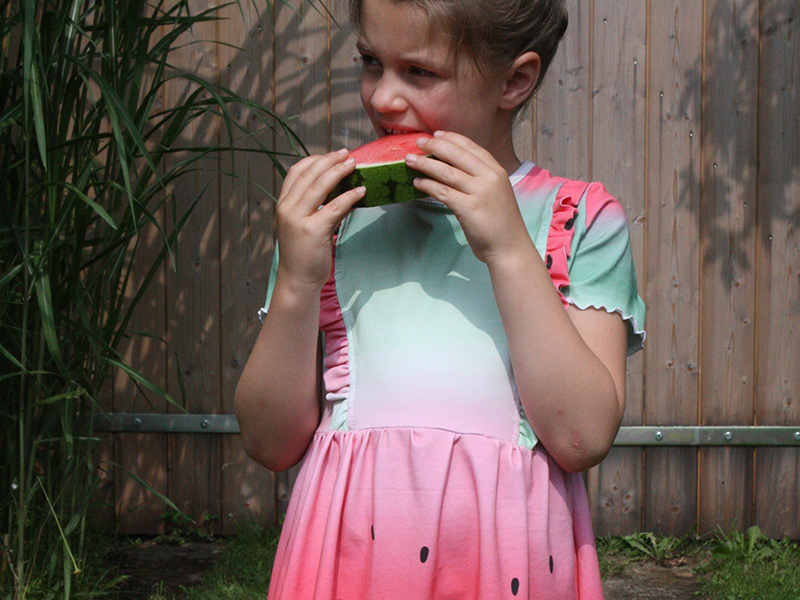Kinderkleid "Mila" genäht von Schneckengrünes