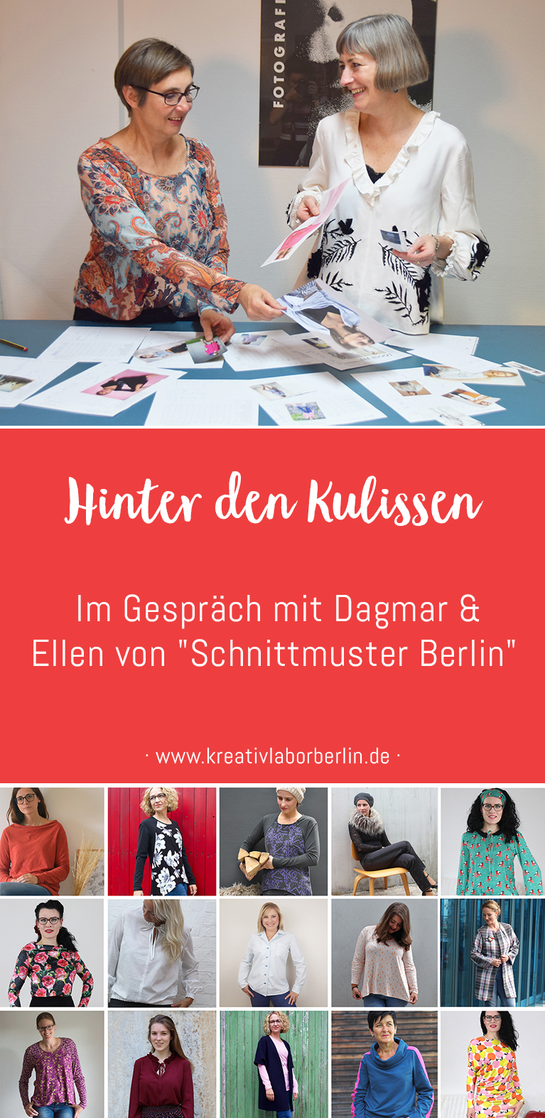 Hinter den Kulissen: Im Gespräch mit Dagmar & Ellen von "Schnittmuster Berlin"