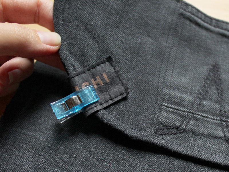 Upcycling-Projekt: Gürteltasche aus einer alten Jeans nähen