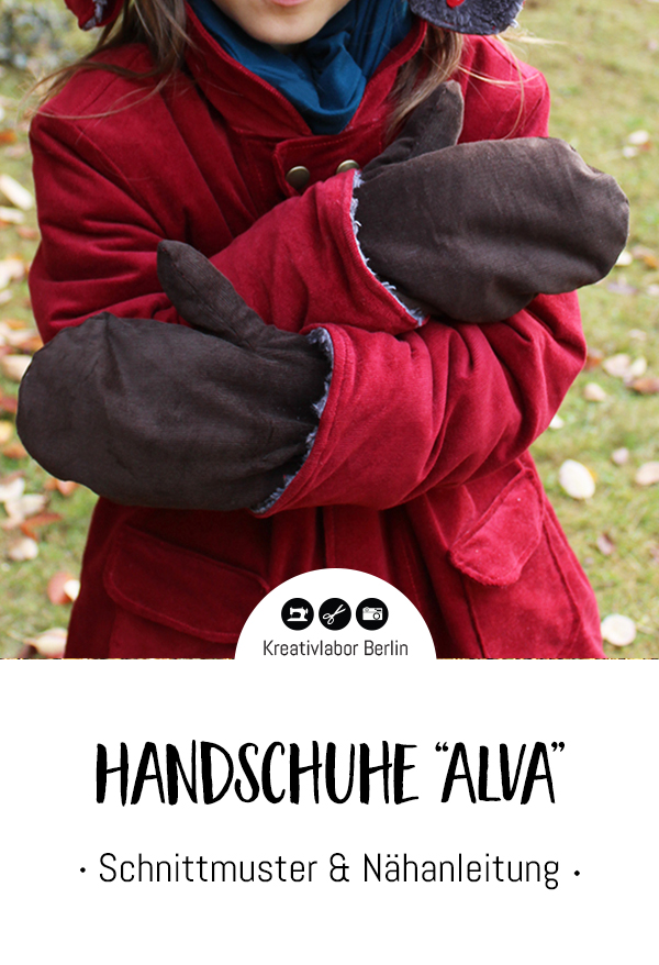 Schnittmuster & Nähanleitung Handschuhe "Alva" (Kinder & Erwachsene)