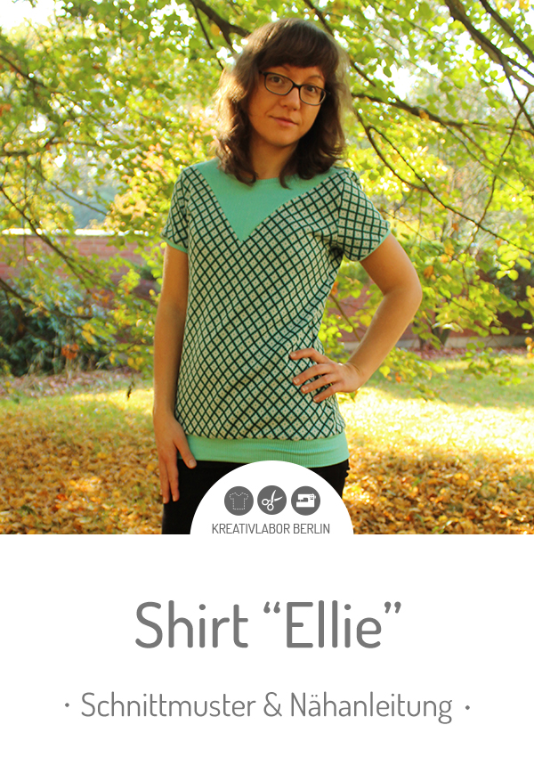 Schnittmuster & Nähanleitung für das Shirt "Ellie"