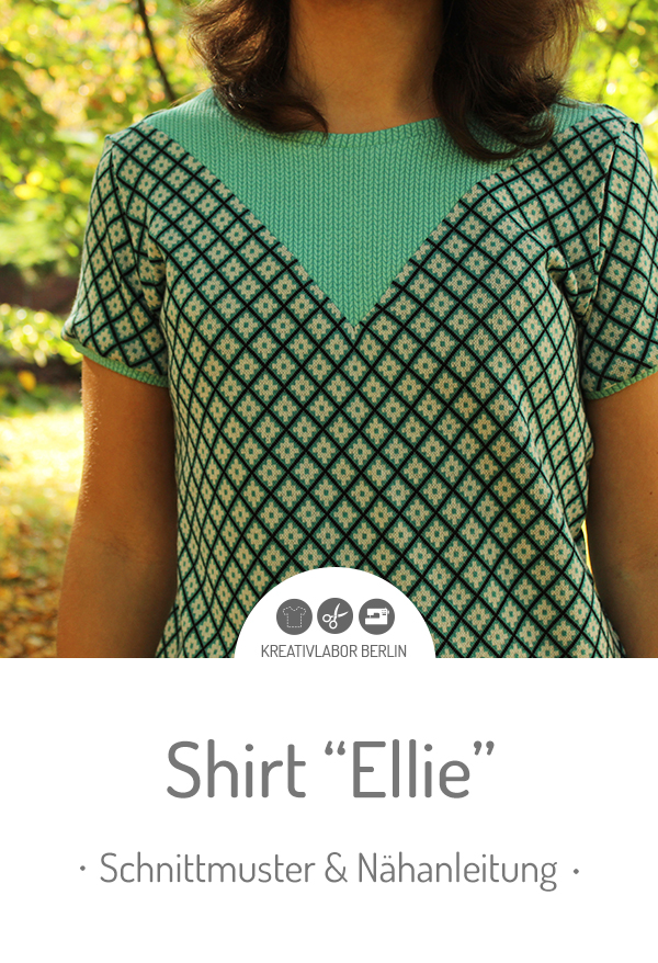 Schnittmuster & Nähanleitung für das Shirt "Ellie"