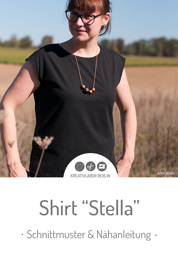 Schnittmuster & Nähanleitung zum Shirt "Stella"